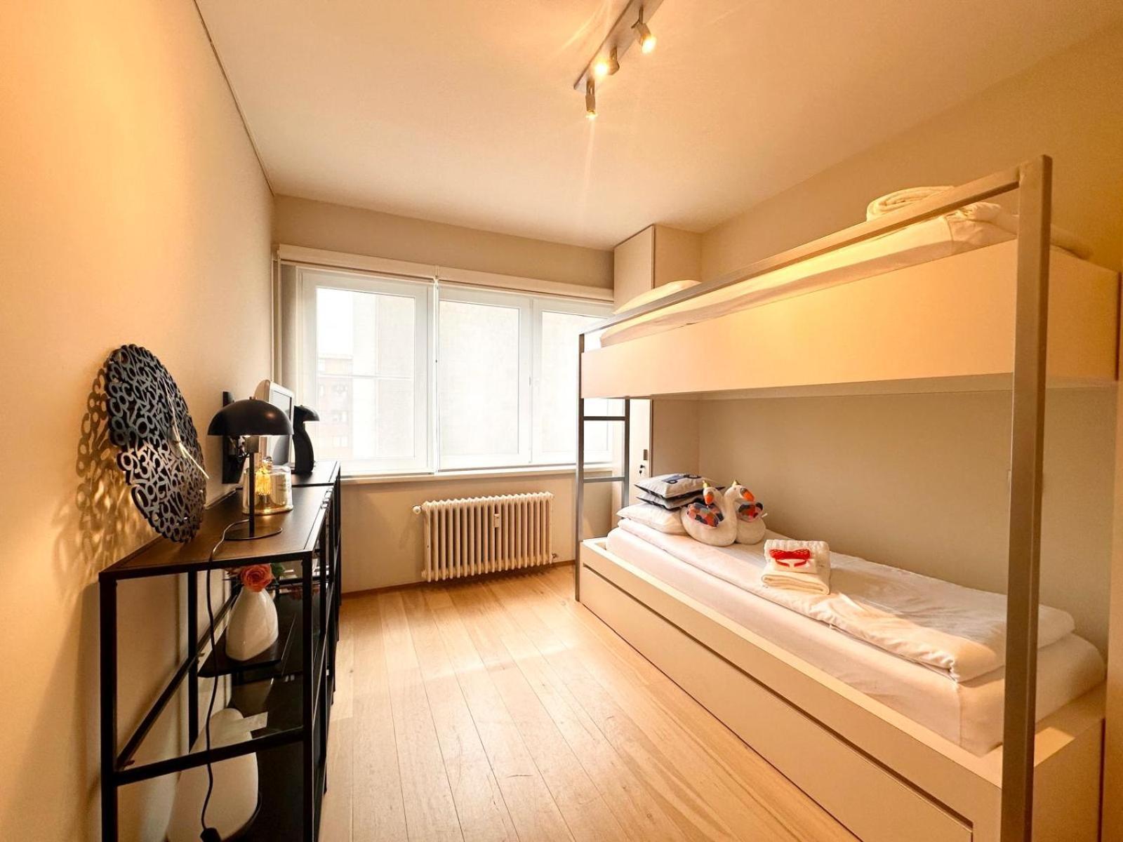 Vue Mer, Famille, Teletravail, Chiens Admis & Garage Knokke-Heist Buitenkant foto