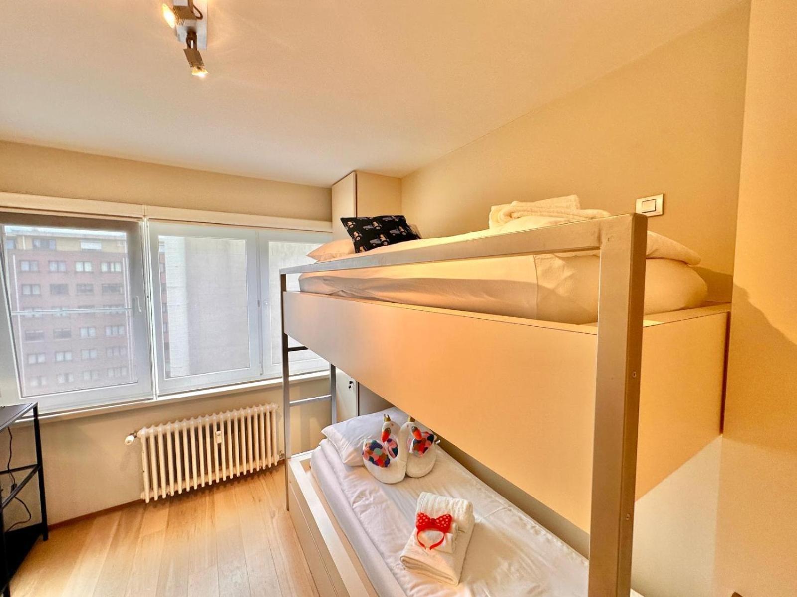 Vue Mer, Famille, Teletravail, Chiens Admis & Garage Knokke-Heist Buitenkant foto